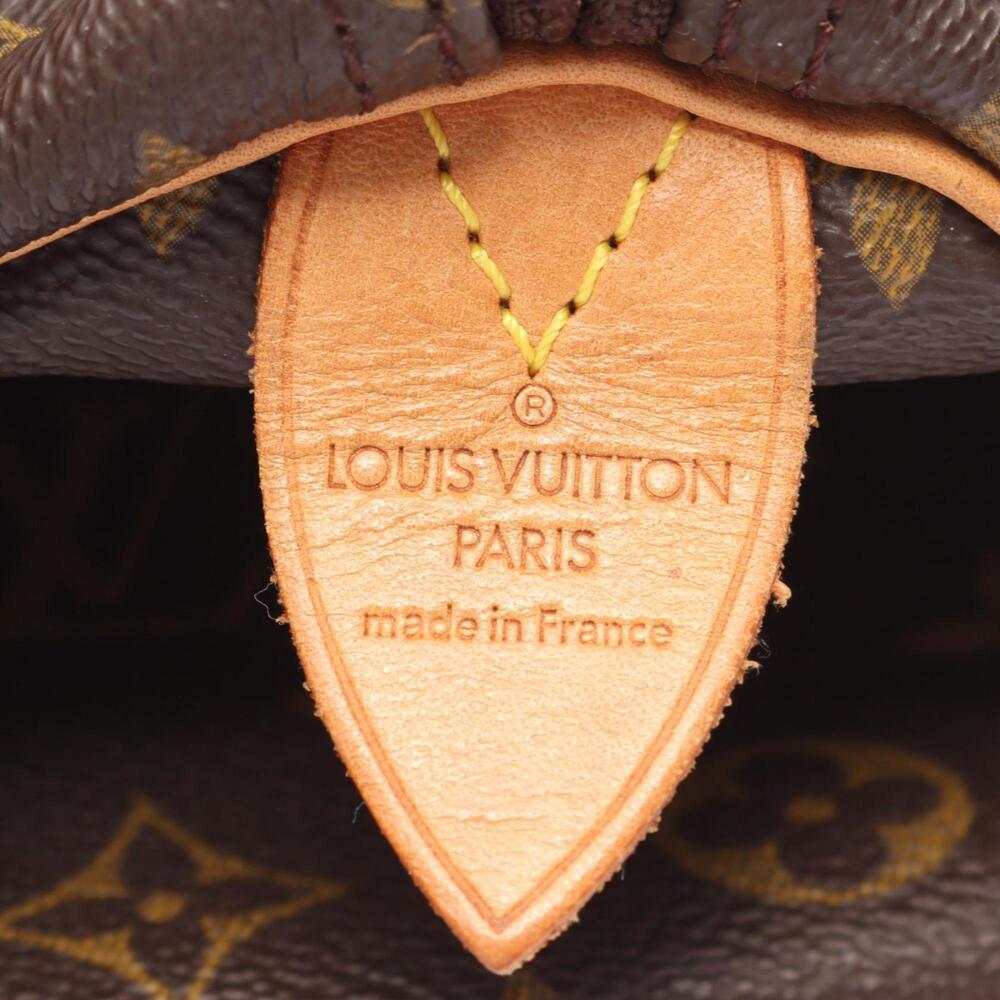 LOUIS VUITTON Brown Monogram Leather Keepall 50 Boston Bag - Picture 4 of 11